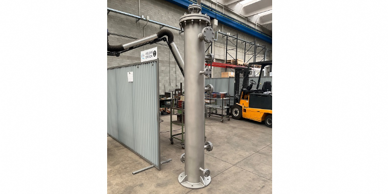 CONDENSATORE E SERBATOIO LIQUIDO