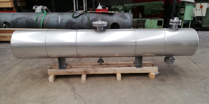 Evaporatore allagato ammonia CaCl2 30%